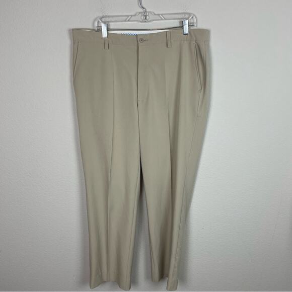 Foot Joy Tan Flat Front 4 Pocket Golf Pants 38 - Picture 2 of 9